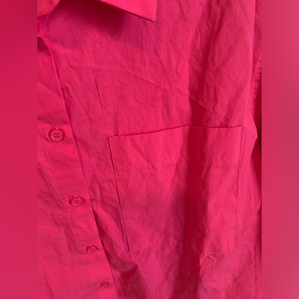 NWOT- Hot Pink Matching Shirt and Shorts Set - Picture 7 of 11